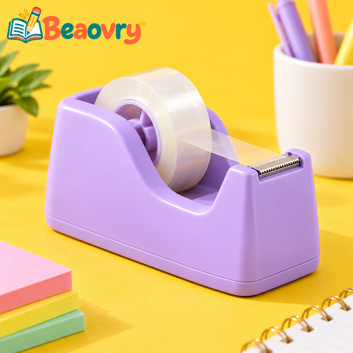 Beaovry™ Lavender Desktop Tape Dispenser