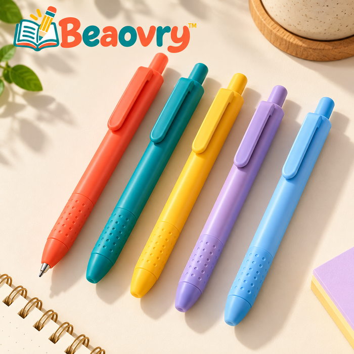 Beaovry™ Colorful Retractable Gel Pen Set